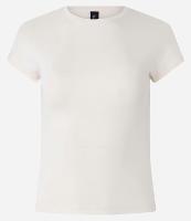 Blusa Básica em Ribana com Ombro Caído - 1