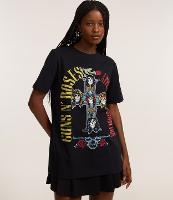 Camiseta em Algodão com Estampa Guns'n'Roses Frente e Costas - 1