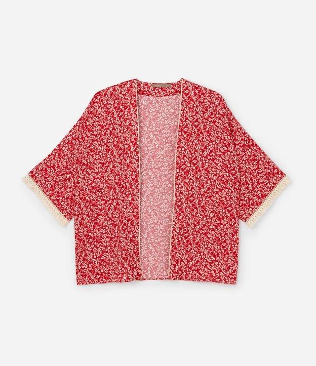Kimono em Viscose com Estampa Liberty Curve & Plus Size - 1