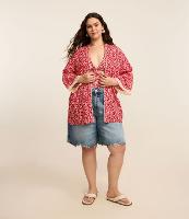 Kimono em Viscose com Estampa Liberty Curve & Plus Size - 2