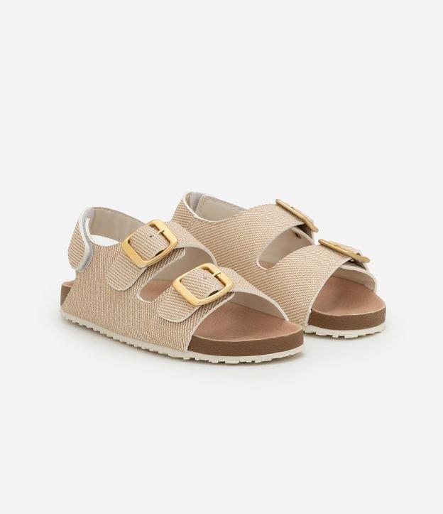 Sandália em PU Infantil com Fechamento por Velcro - Tam 28 ao 34 - 1