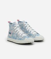 Tênis Abotinado Infantil com Estampa Tie Dye e Patch Stitch - Tam 28 ao 34 - 1