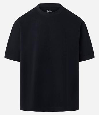 Camiseta Oversize em Moletinho com Cava Deslocada