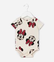 Body Infantil com Estampa Minnie - Tam 0 a 18 Meses - 1