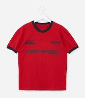 Camiseta Infantil com Estampa Lettering High Speed - Tam 5 a 14 Anos - 1