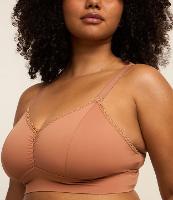 Sutiã Top Alongado em Microfibra com Franzido no Busto Curve & Plus Size - 2