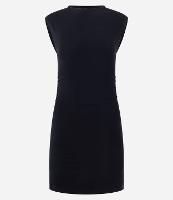 Vestido Curto sem Manga em Viscose com Franzido Lateral - 1