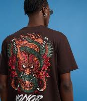 Camiseta em Algodão com Estampa Frente e Costas Honor and Duty - 2