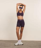 Bermuda Crossfiteira Esportiva com Cós de Elástico Estampado - 1