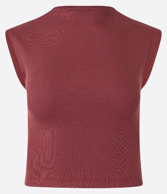 Blusa Canelada em Ribana com Golinha Alta