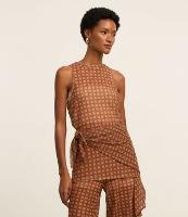 Blusa Túnica em Tule com Estampa Quadriculada - 2