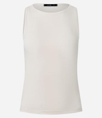 Blusa em Poliamida com Gola Redonda