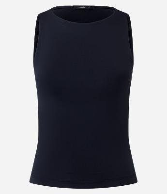 Blusa em Poliamida com Gola Redonda