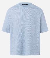 Camiseta Boxy em Algodão Texturizada - 1