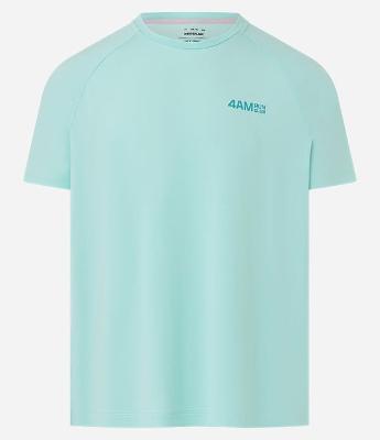 Camiseta Esportiva Regular com Tecnologia Dry e Lettering Refletivo