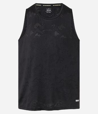 Regata Esportiva Regular em Jacquard com Tecnologia Dry