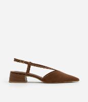 Sapato Scarpin com Salto Bloco com Fachete - 1