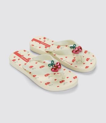 Chinelo Infantil com Estampa de Cerejinha Ipanema - Tam 23 ao 34