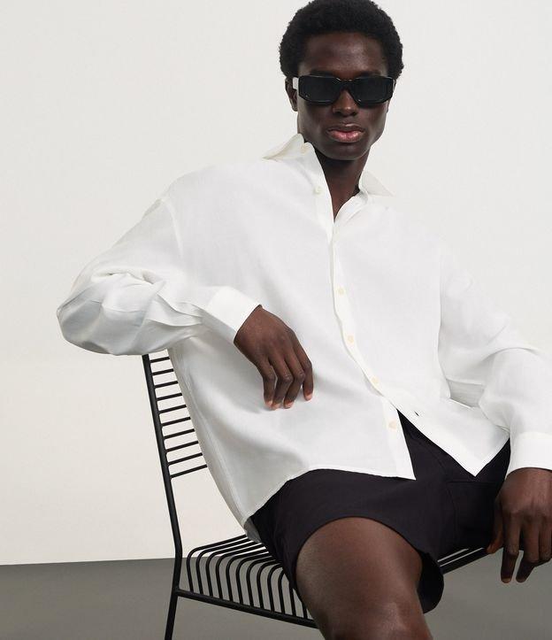 Camisa Boxy Fluida em Airflow - 1