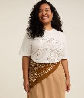 Lenço Flanela com Estampa Paisley Curve & Plus Size - 1