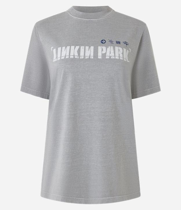 Camiseta T-shirt com Estampa Linkin Park - 1