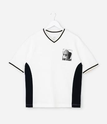 Camiseta Infantil com Estampa e Lettering Stay Steady - Tam 5 a 14 Anos