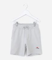 Bermuda Infantil em Moletom com Lettering Racing - Tam 5 a 14 Anos - 1