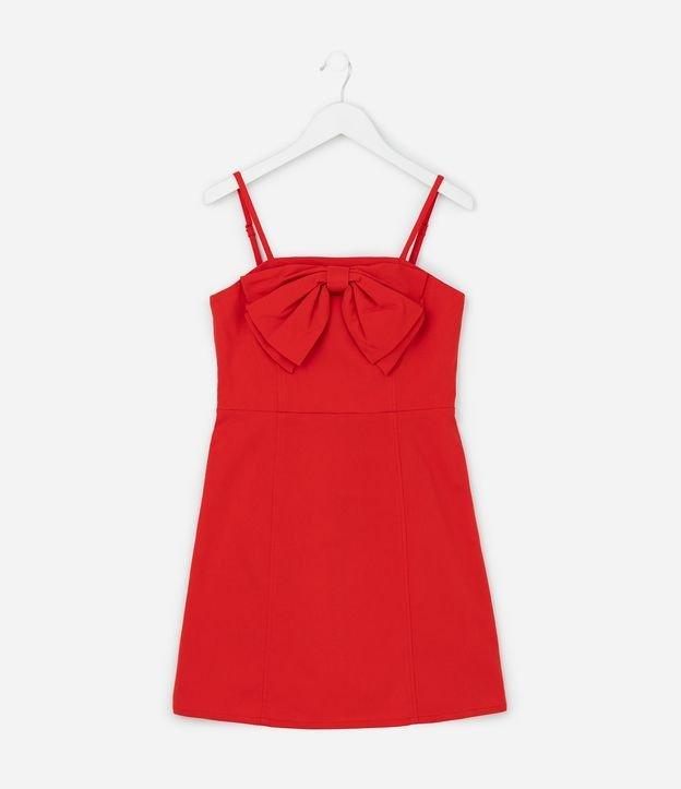 Vestido Infantil de Alcinha com Laço - Tam  7 a 14 Anos - 1