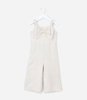 Macacão Infantil em Viscolinho com Laço - Tam 1 a 6 Anos - 1