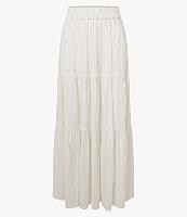 Saia Longa com Babados e Fio Metalizado - 1