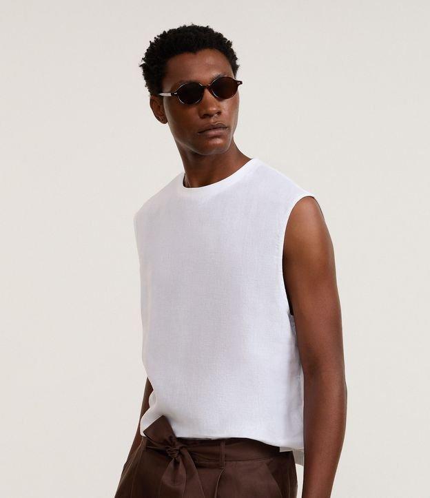 Regata com Frente em Linho e Costas em Malhão - 2