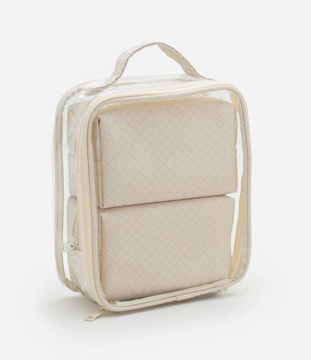 Kit 03 Nécessaire com Formas Diferentes e Textura - 1