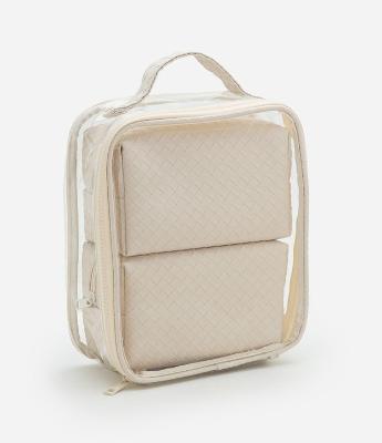 Kit 03 Nécessaire com Formas Diferentes e Textura