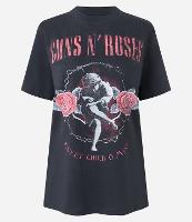 Camiseta T-shirt em Algodão Guns N Roses - 1