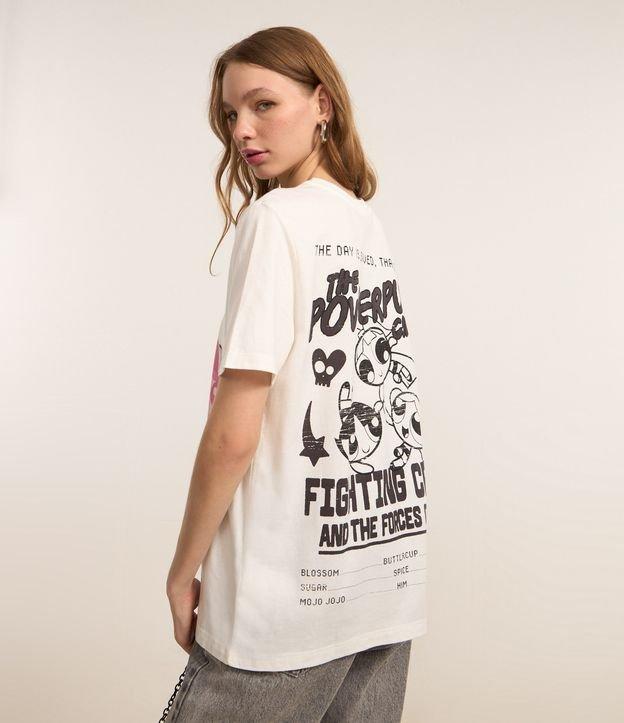 Camiseta em Algodão com Estampa Frente e Costas Meninas Superpoderosas - 3