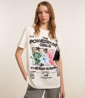 Camiseta em Algodão com Estampa Frente e Costas Meninas Superpoderosas - 2