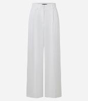 Calça Pantalona Alfaiatada com Pregas Frontais - 1