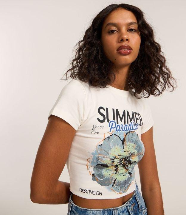 Camiseta New T-shirt com Estampa Summer Paradise - 2