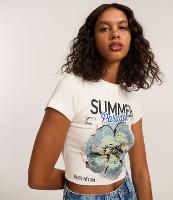 Camiseta New T-shirt com Estampa Summer Paradise - 2