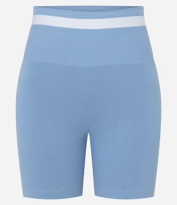 Bermuda Esportiva em Microfibra com Detalhes Contrastantes