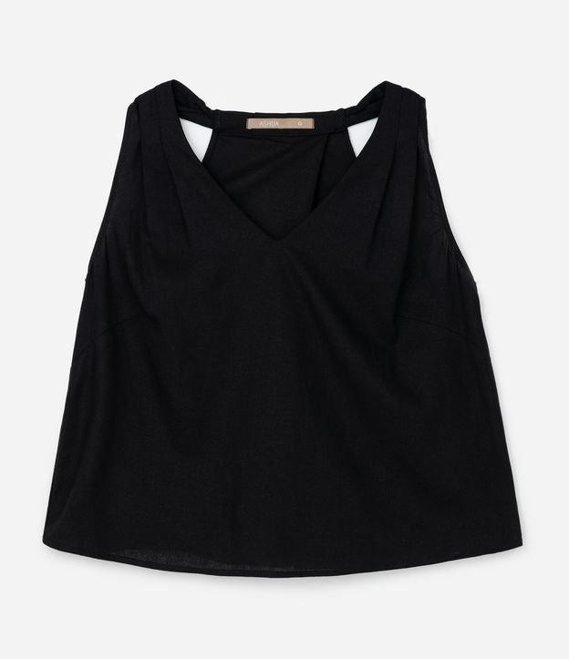 Regata em Linho Curve & Plus Size - 1