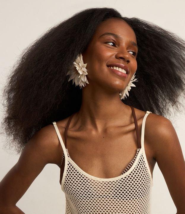 Saída de Praia Vestido Longo em Crochê - 2