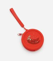 Nécessaire Porta Moedas em Silicone com Estampa Pimenta - 1