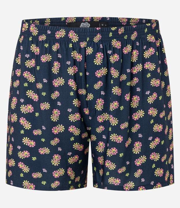 Cueca Samba Canção em Chalis Estampada Bob Esponja - 1