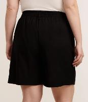 Bermuda com Linho e Pregas Frontais Curve & Plus Size - 2
