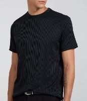 Camiseta Slim Canelada com Textura Vertical - 3