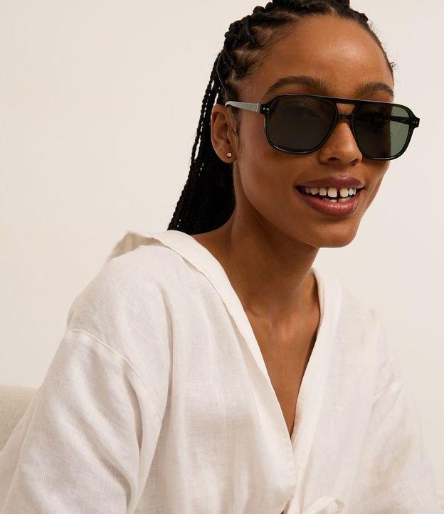 Óculos Aviador com Ponte Dupla - 1