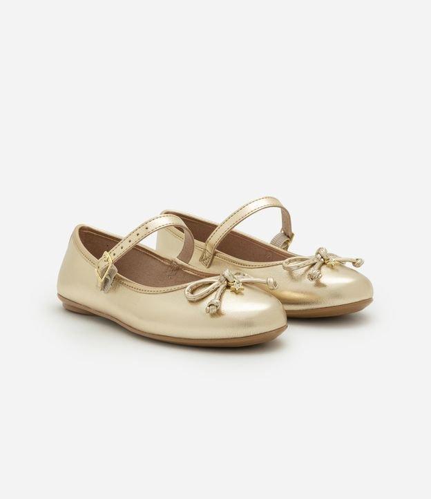 Sapatilha Infantil com Laço Aplicado Molekinha - Tam 25 ao 34 - 1