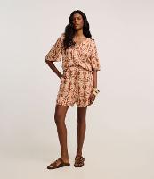 Short Cintura Alta em Viscose com Estampa Coqueiros - 3