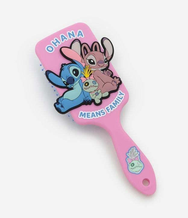 Escova de Cabelo Infantil Angel e Stitch - 1